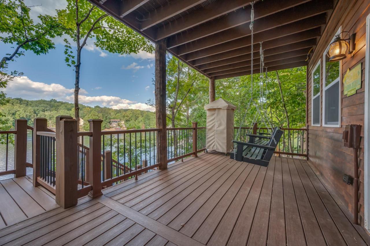 فيلا Russell'S Fort At White Oak Point: Historical Cabin On Lake Lure, Luxury, Direct Lake Access! المظهر الخارجي الصورة