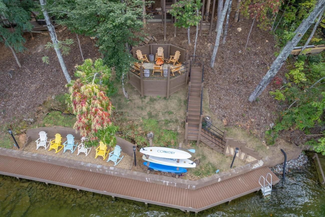 فيلا Russell'S Fort At White Oak Point: Historical Cabin On Lake Lure, Luxury, Direct Lake Access! المظهر الخارجي الصورة